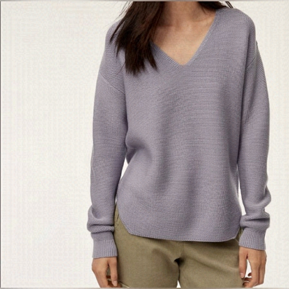 Wilfred Sweaters - Aritzia Wilfred Free Wolter Knit Soft Italian 100% Merino Wool Sweater Size M